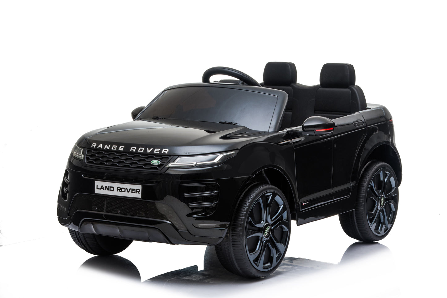 Range Rover Evoque Elettrica per Bambini 12V con Schermo Nero