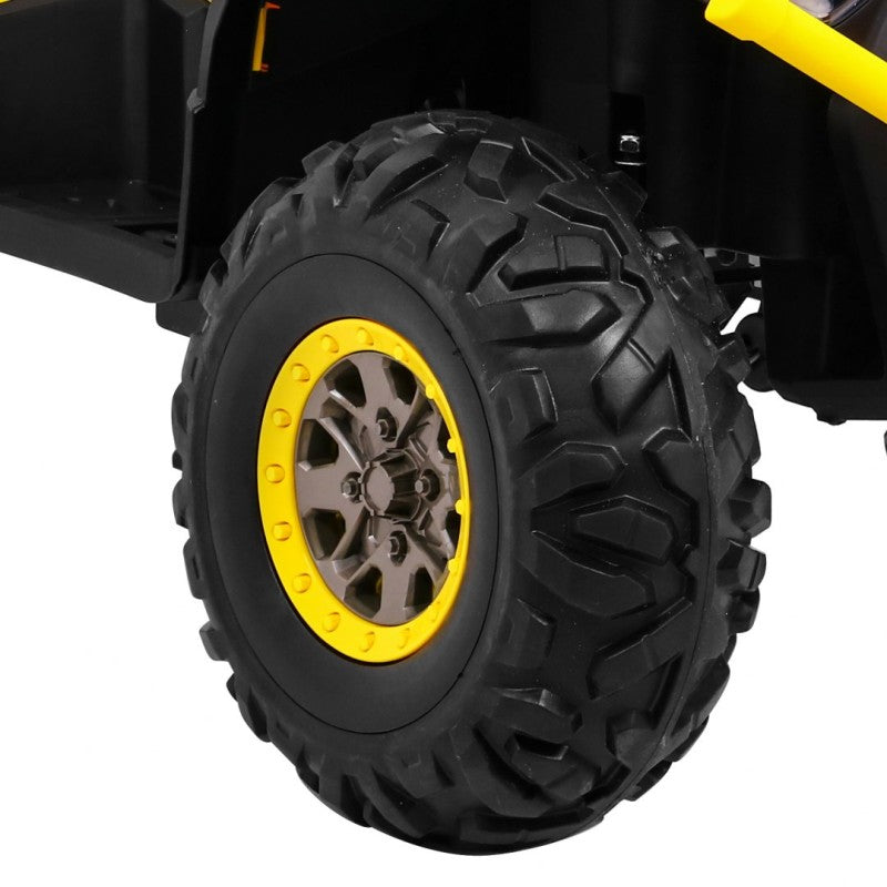Quad Elettrico per Bambini ATV Desert 4x4 Giallo
