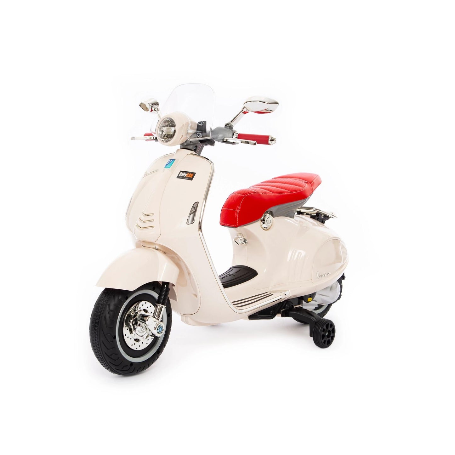 Vespa 946 Elettrica per Bambini 12V Bianco