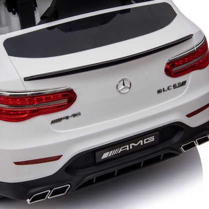 Mercedes GLC AMG Coupé Elettrica per Bambini 12V Bianco