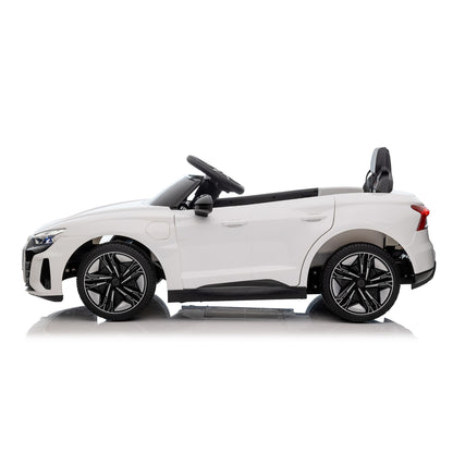 Audi RS e-tron GT Elettrica per Bambini 12V Bianco