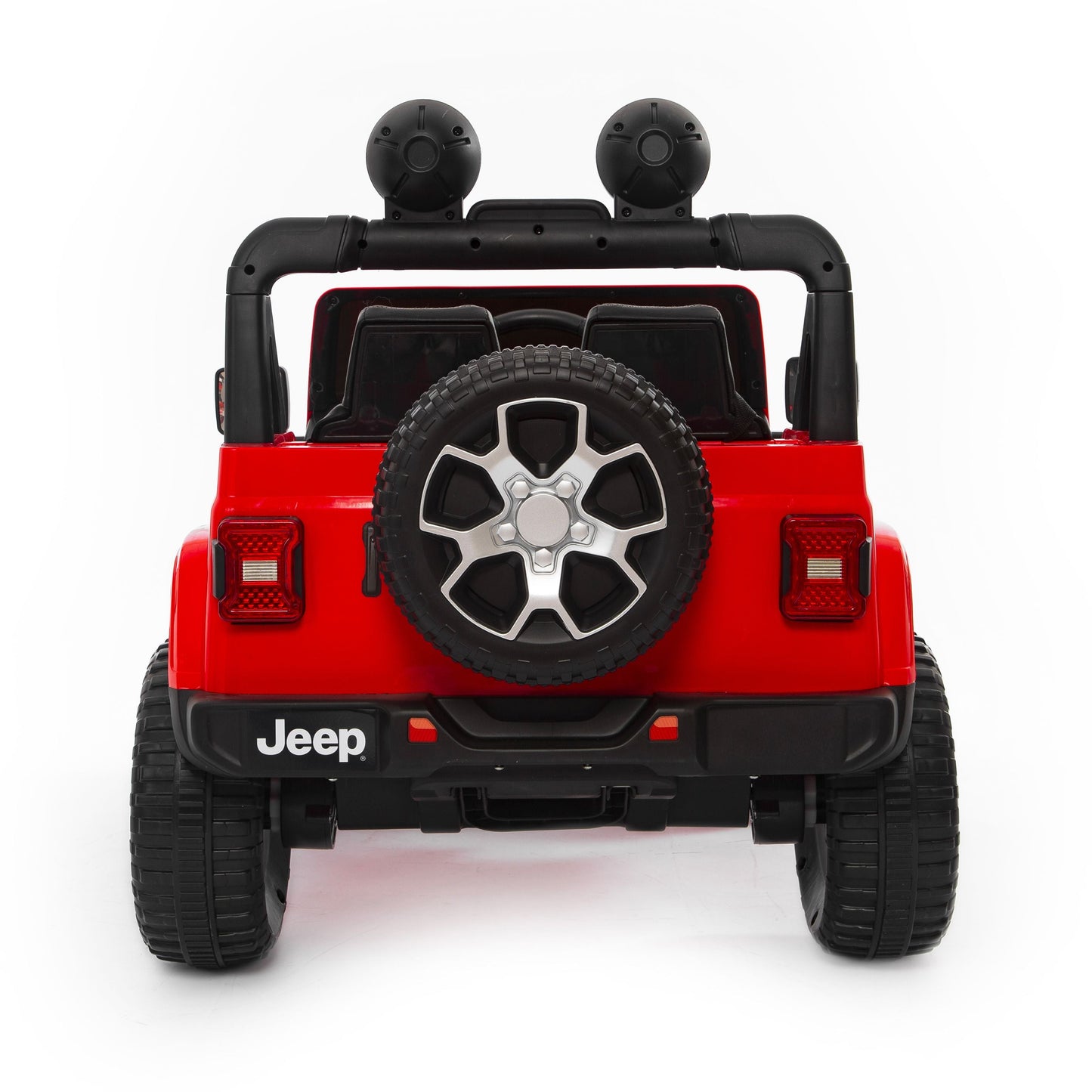 Jeep Wrangler Rubicon Elettrica per Bambini 12V 2 Posti Rosso