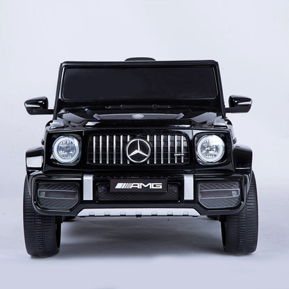 Mercedes G63 AMG Elettrica per Bambini 12V Fuoristrada Nero