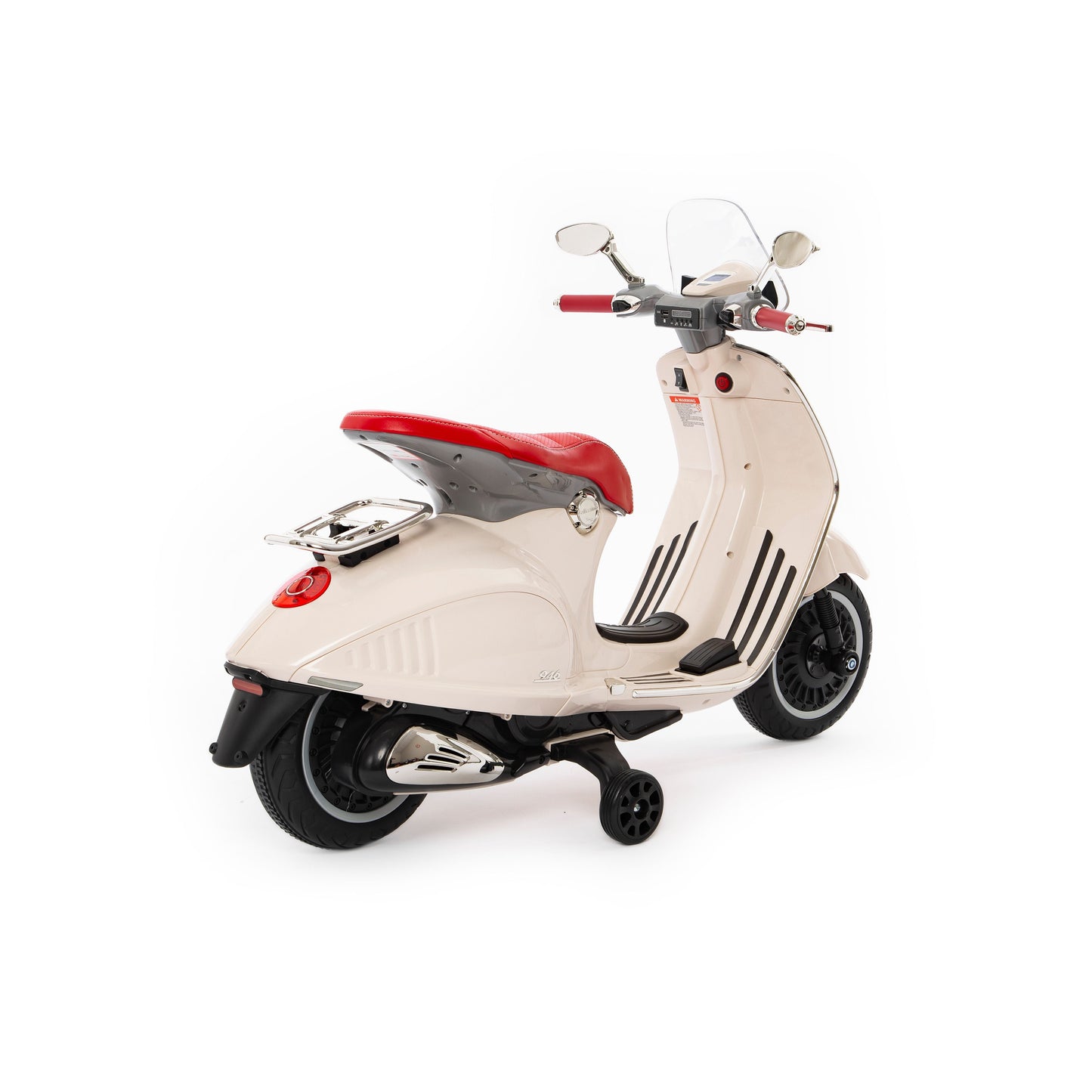 Vespa 946 Elettrica per Bambini 12V Bianco