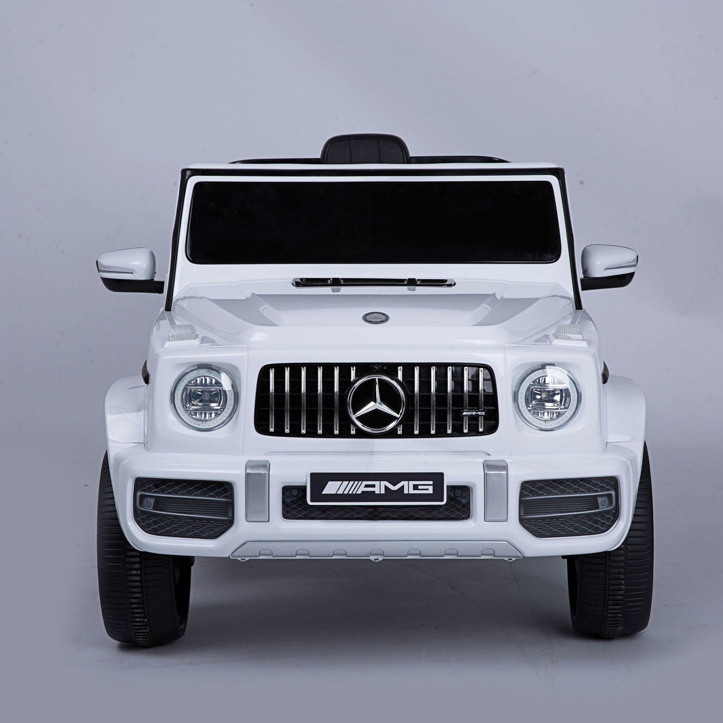 Mercedes G63 AMG Elettrica per Bambini 12V Fuoristrada Bianco