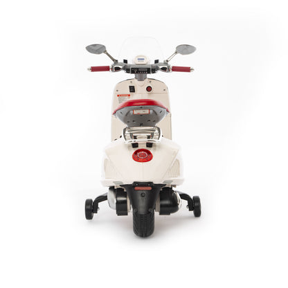 Vespa 946 Elettrica per Bambini 12V Bianco