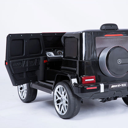 Mercedes G63 AMG Elettrica per Bambini 12V Fuoristrada Nero
