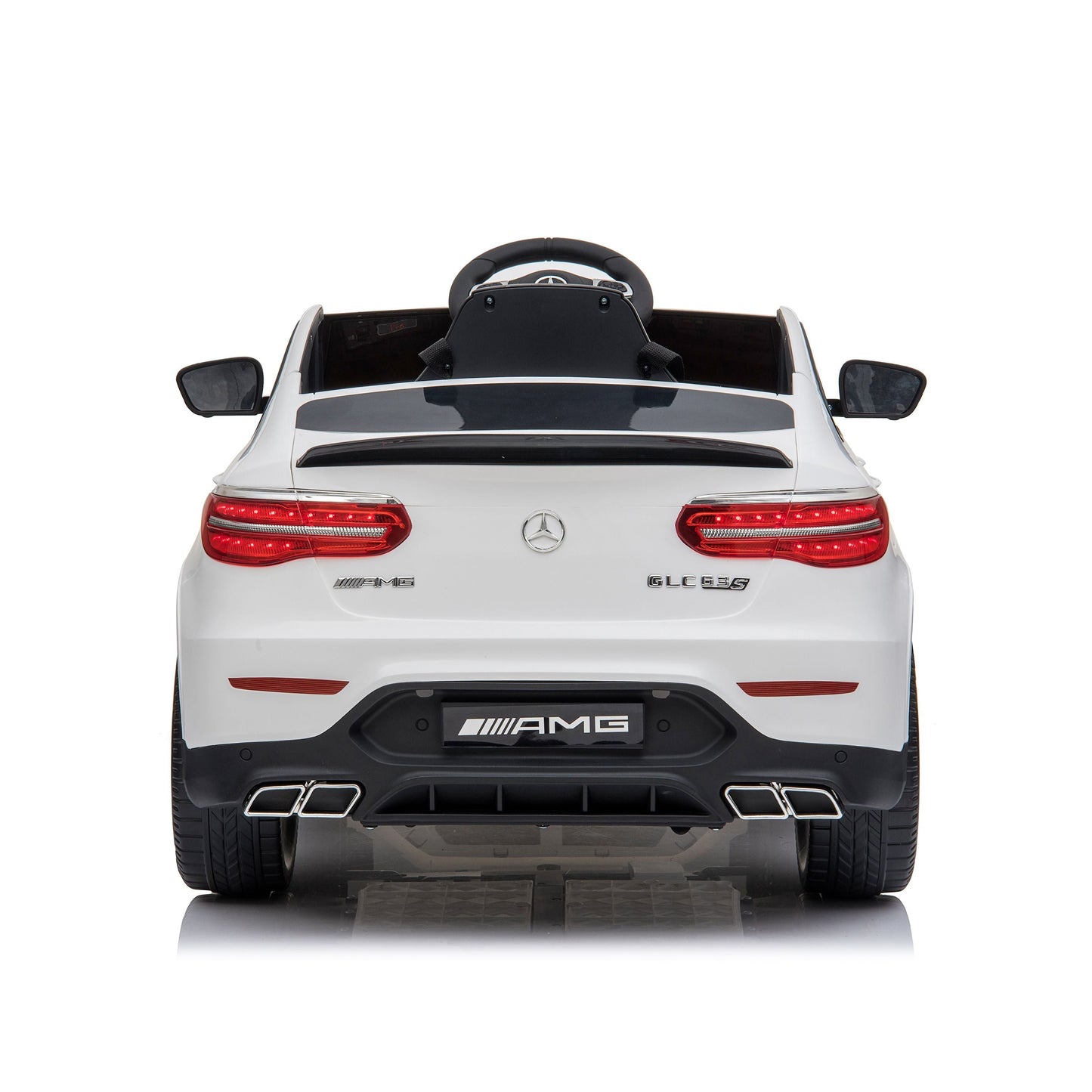 Mercedes GLC AMG Coupé Elettrica per Bambini 12V Bianco