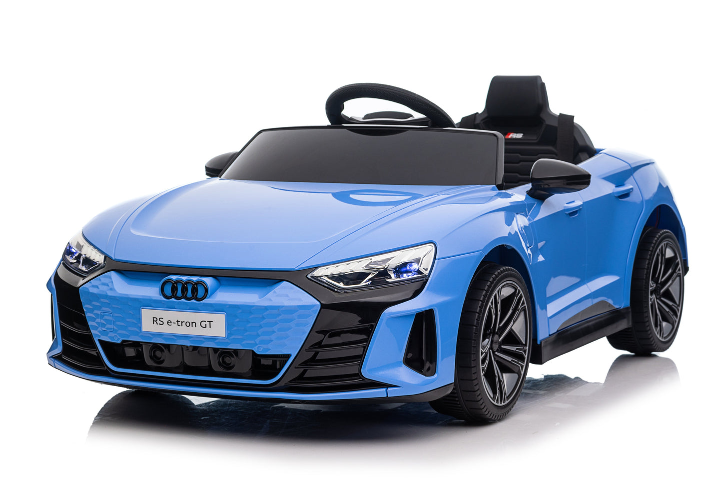 Audi RS e-tron GT Elettrica per Bambini 12V Celeste
