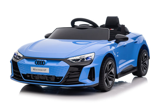 Audi RS e-tron GT Elettrica per Bambini 12V Celeste