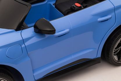 Audi RS e-tron GT Elettrica per Bambini 12V Celeste