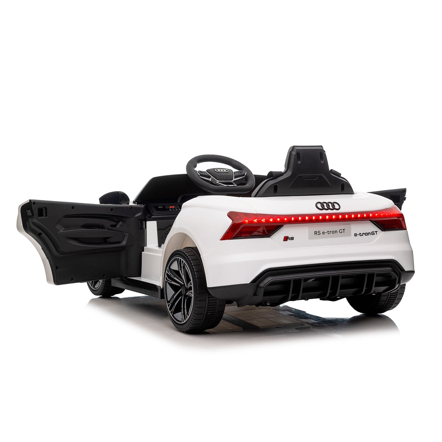 Audi RS e-tron GT Elettrica per Bambini 12V Bianco