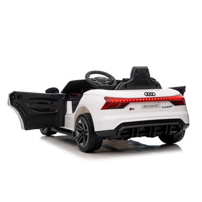 Audi RS e-tron GT Elettrica per Bambini 12V Bianco
