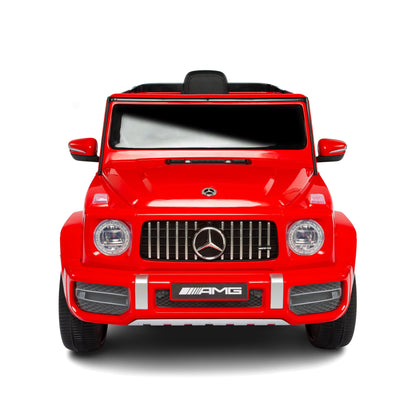 Mercedes G63 AMG Elettrica per Bambini 12V Fuoristrada Rosso
