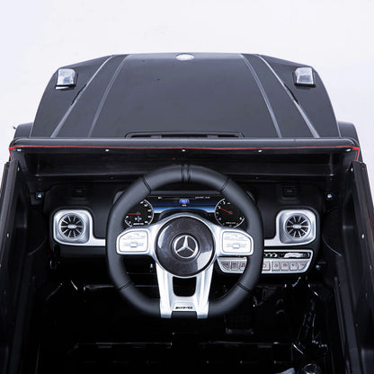 Mercedes G63 AMG Elettrica per Bambini 12V Fuoristrada Nero