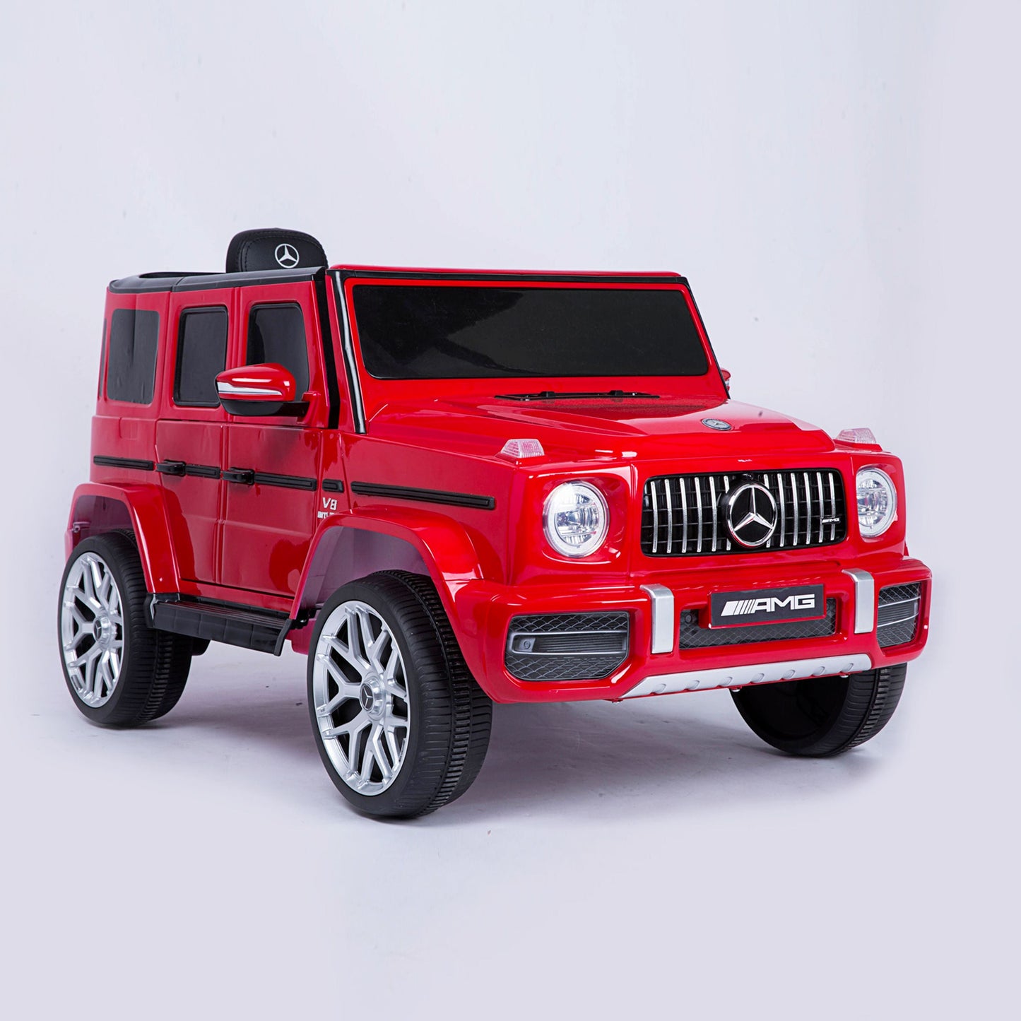 Mercedes G63 AMG Elettrica per Bambini 12V Fuoristrada Rosso