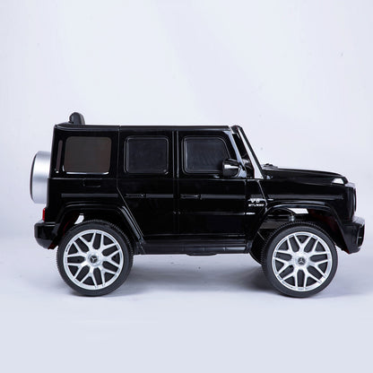 Mercedes G63 AMG Elettrica per Bambini 12V Fuoristrada Nero