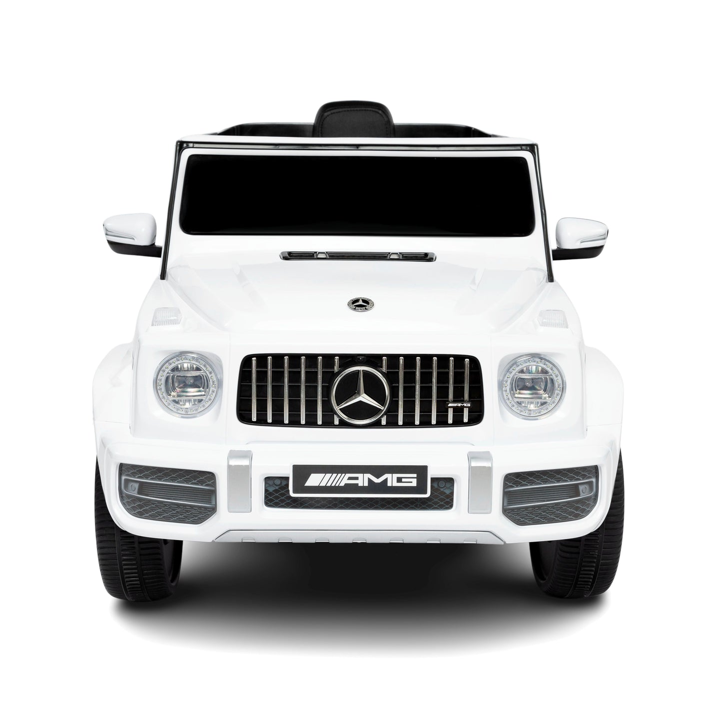 Mercedes G63 AMG Elettrica per Bambini 12V Fuoristrada Bianco