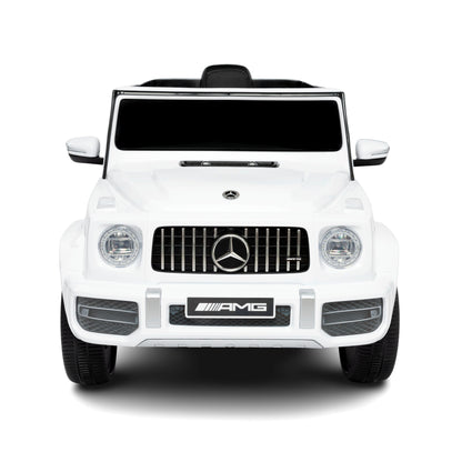 Mercedes G63 AMG Elettrica per Bambini 12V Fuoristrada Bianco