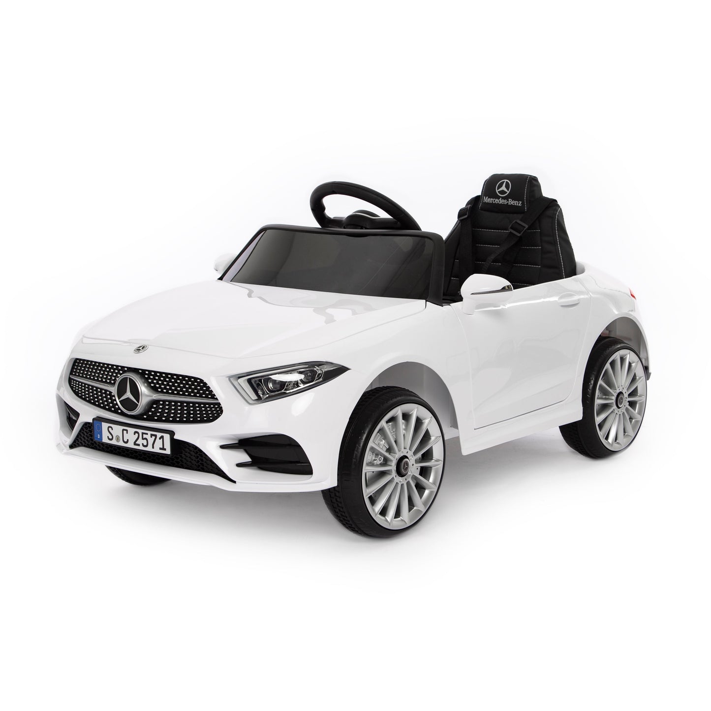 Mercedes CLS 350 AMG Elettrica per Bambini 12V Bianco