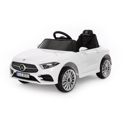 Mercedes CLS 350 AMG Elettrica per Bambini 12V Bianco