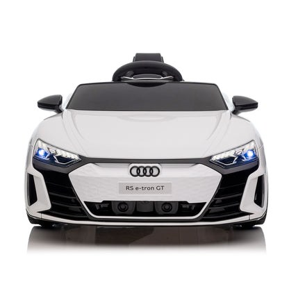 Audi RS e-tron GT Elettrica per Bambini 12V Bianco