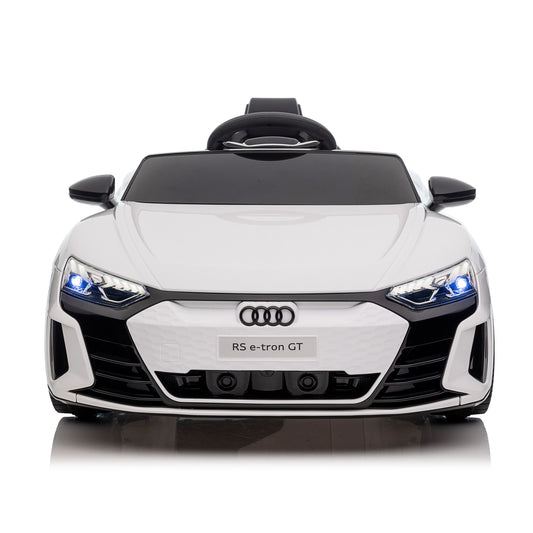 Audi RS e-tron GT Elettrica per Bambini 12V Bianco