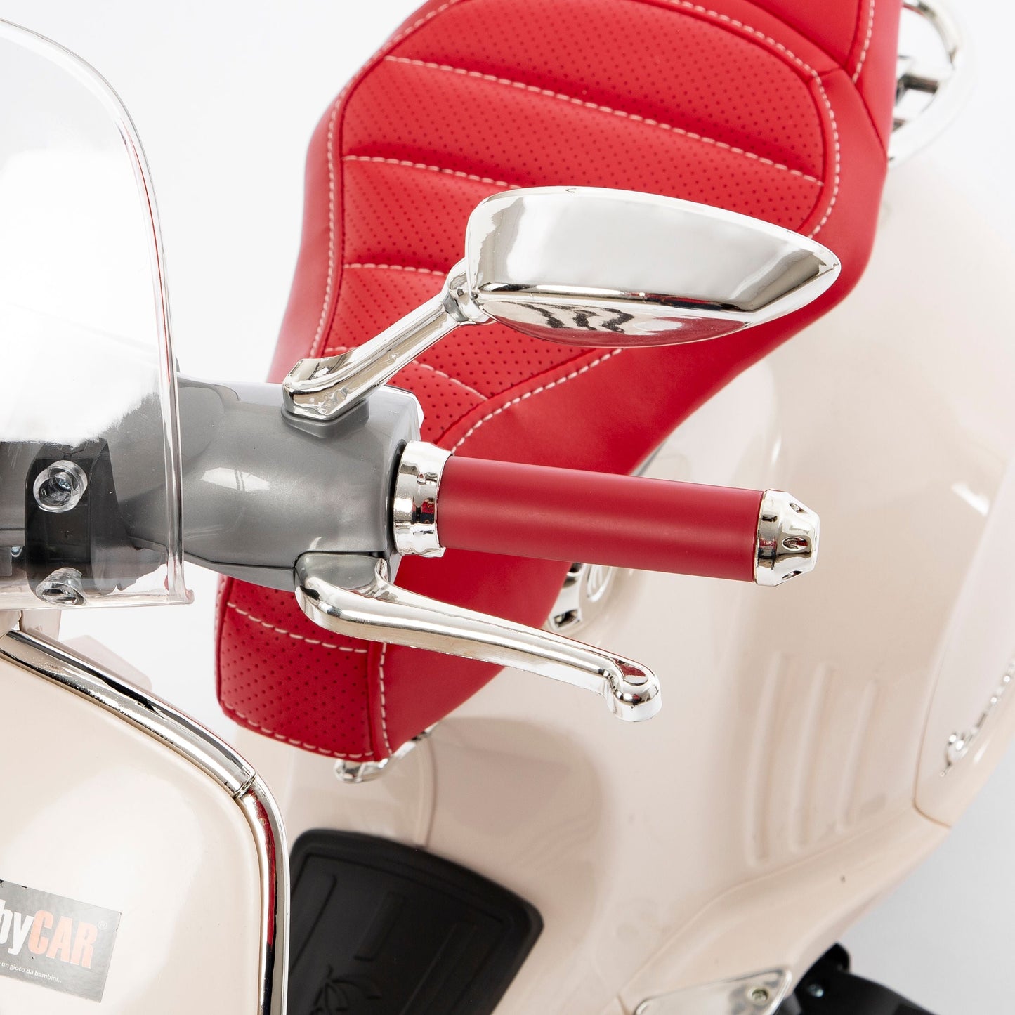 Vespa 946 Elettrica per Bambini 12V Bianco
