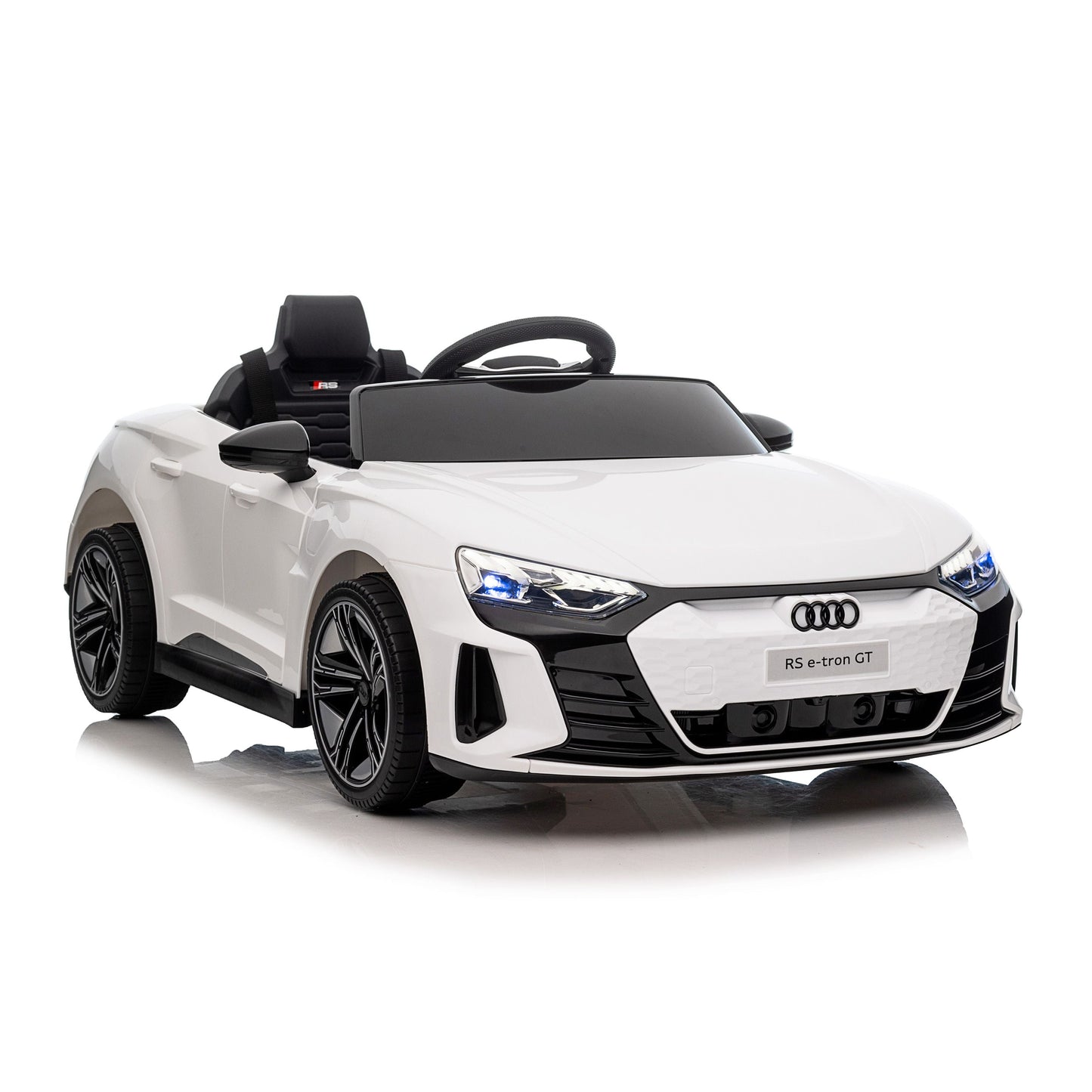 Audi RS e-tron GT Elettrica per Bambini 12V Bianco