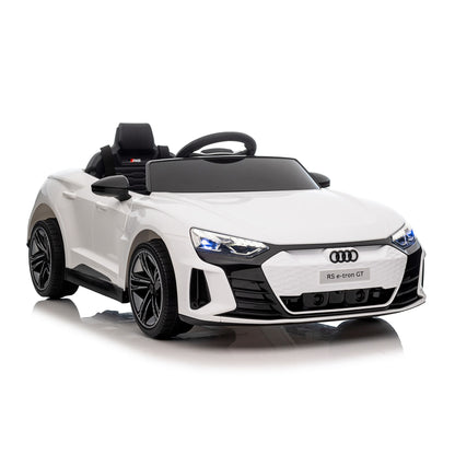 Audi RS e-tron GT Elettrica per Bambini 12V Bianco