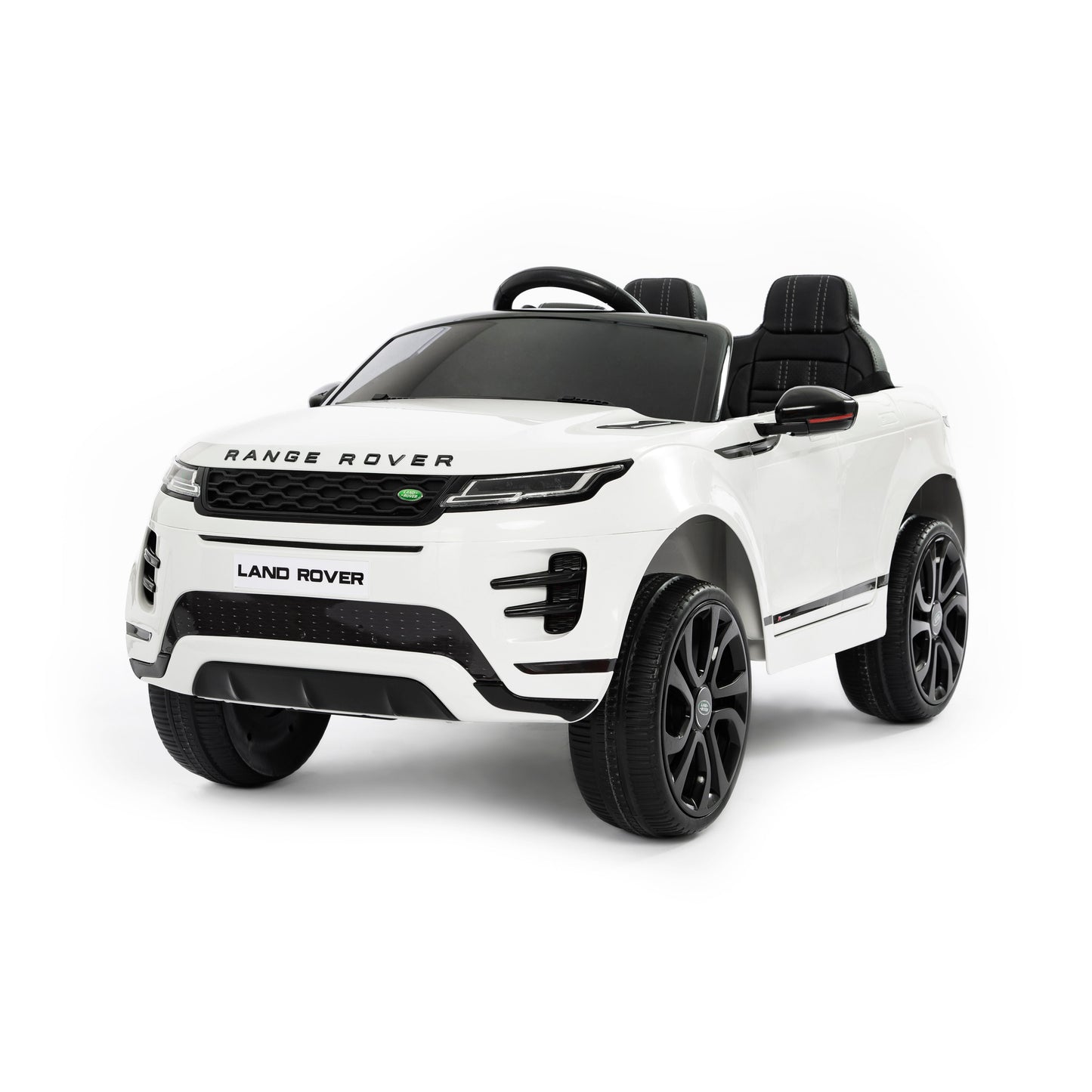Range Rover Evoque Elettrica per Bambini 12V con Schermo Bianco