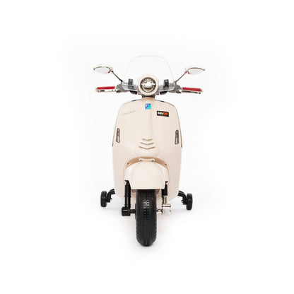 Vespa 946 Elettrica per Bambini 12V Bianco