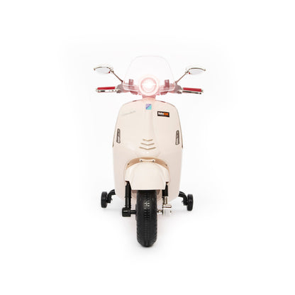 Vespa 946 Elettrica per Bambini 12V Bianco