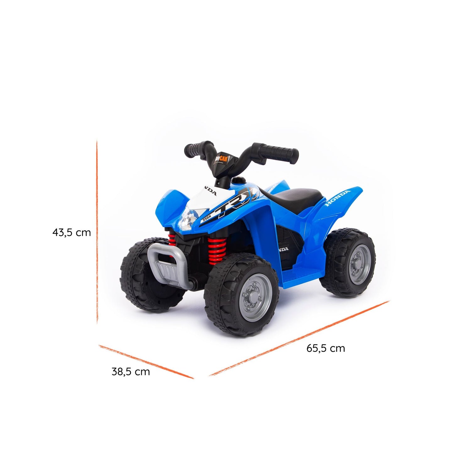 Mini Quad Elettrico per Bambini 6V Blu