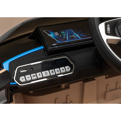 Auto Elettrica per Bambini BMW i4 12V con Telecomando Oro