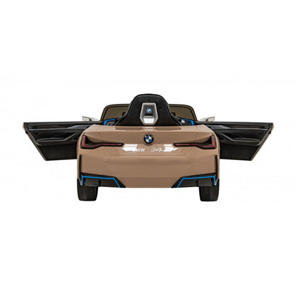 Auto Elettrica per Bambini BMW i4 12V con Telecomando Oro