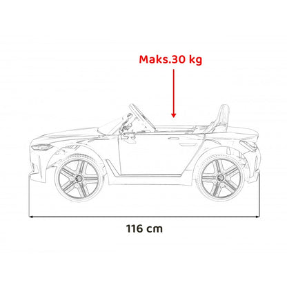 Auto Elettrica per Bambini BMW i4 12V con Telecomando Oro