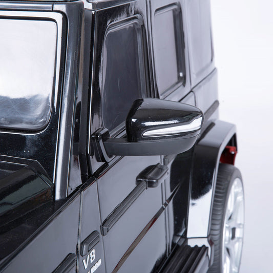 Mercedes G63 AMG Elettrica per Bambini 12V Fuoristrada Nero