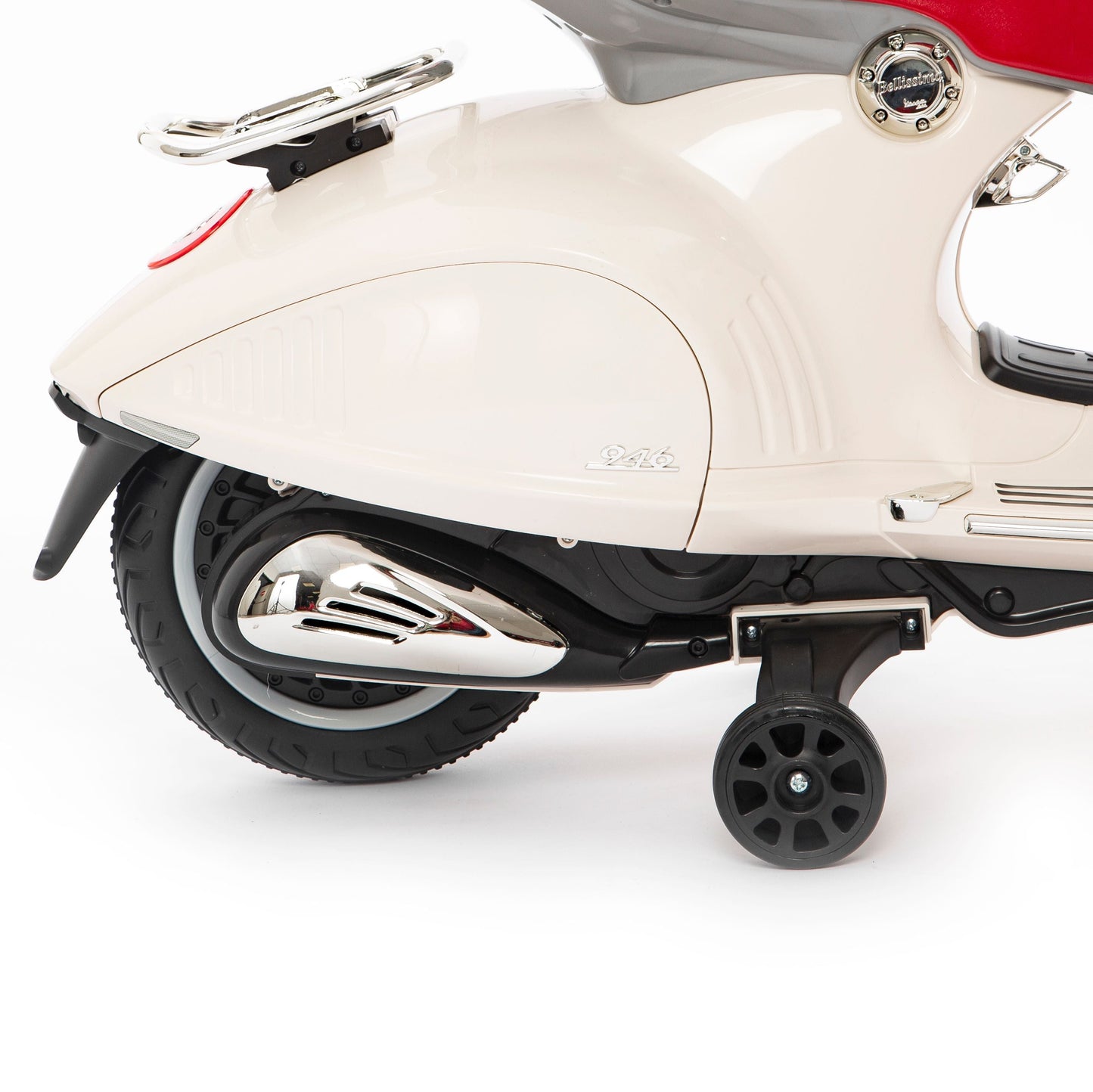 Vespa 946 Elettrica per Bambini 12V Bianco
