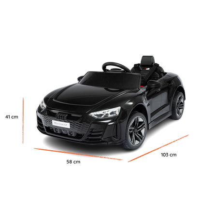 Audi RS e-tron GT Elettrica per Bambini 12V Nero