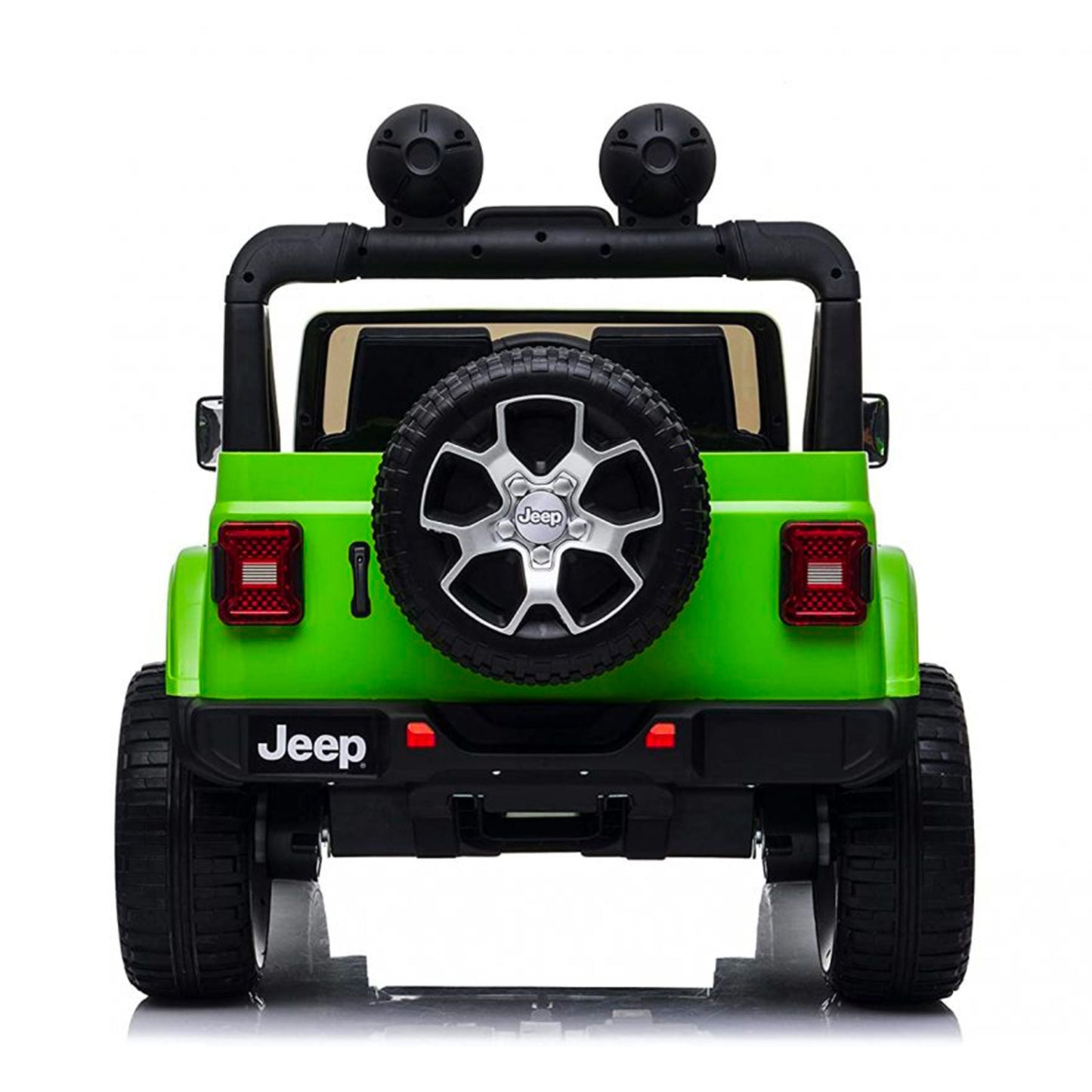 Jeep Wrangler Rubicon Elettrica per Bambini 12V 2 Posti Verde
