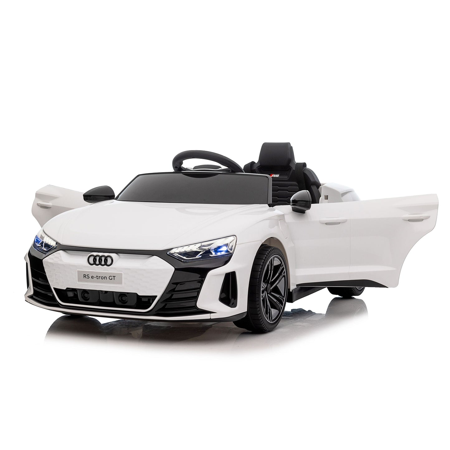 Audi RS e-tron GT Elettrica per Bambini 12V Bianco