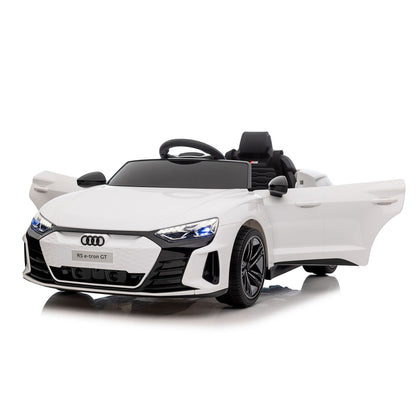Audi RS e-tron GT Elettrica per Bambini 12V Bianco