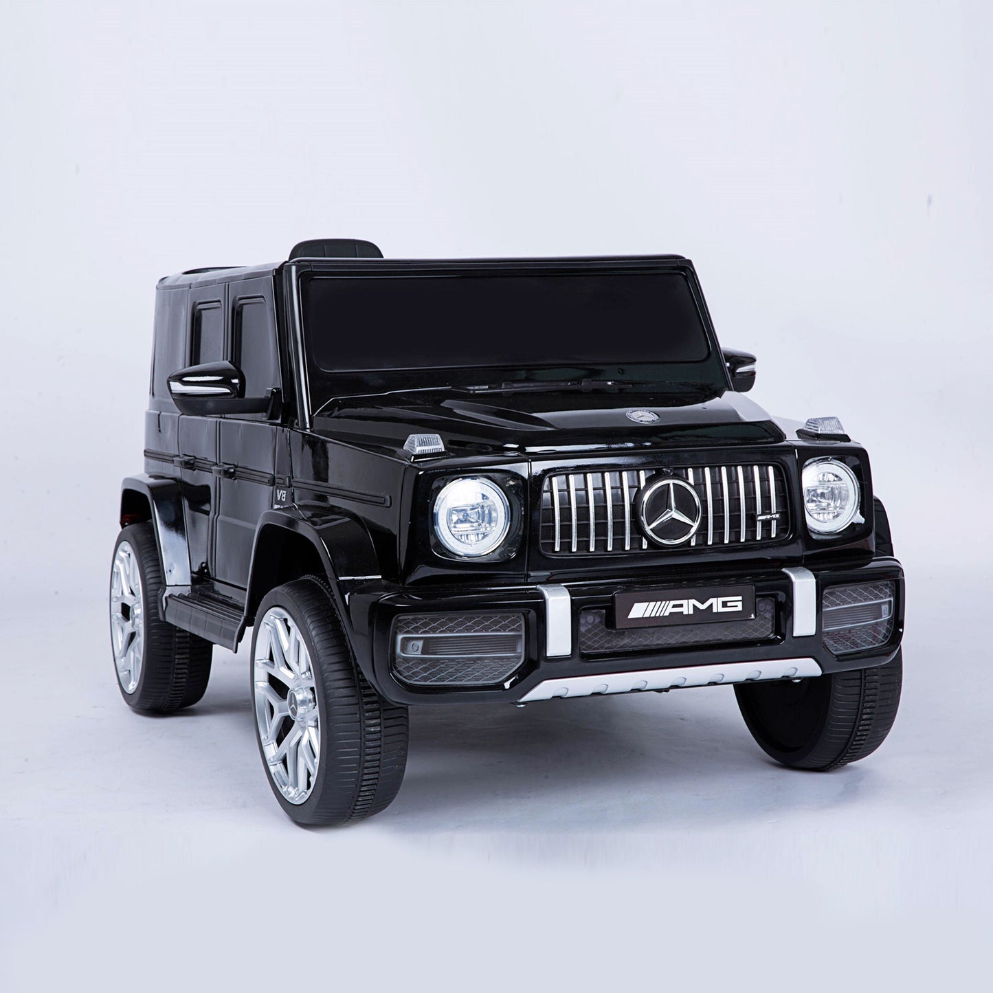 Mercedes G63 AMG Elettrica per Bambini 12V Fuoristrada Nero