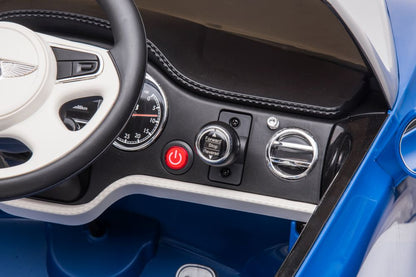 Auto Elettrica per Bambini Bentley Mulsanne 12V con Telecomando Blu
