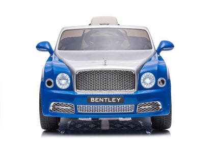 Auto Elettrica per Bambini Bentley Mulsanne 12V con Telecomando Blu