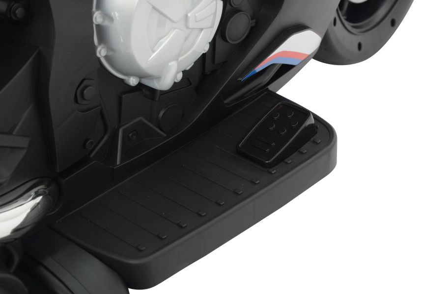 Moto Elettrica per Bambini BMW S1000RR con Rotelle Bianca