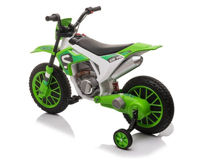 Moto Cross Elettrica per Bambini XMX616 12V con Rotelle