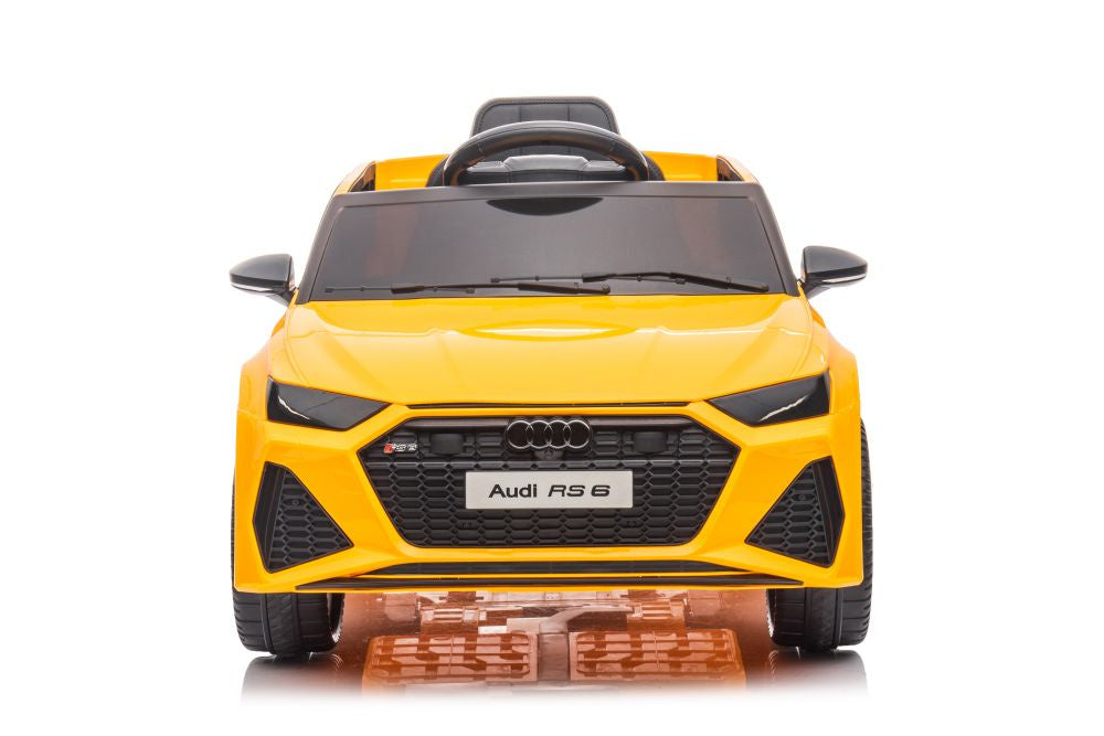 Auto Elettrica per Bambini Audi RS6 BRD-2118 12V Gialla