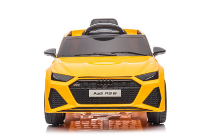 Auto Elettrica per Bambini Audi RS6 BRD-2118 12V Gialla